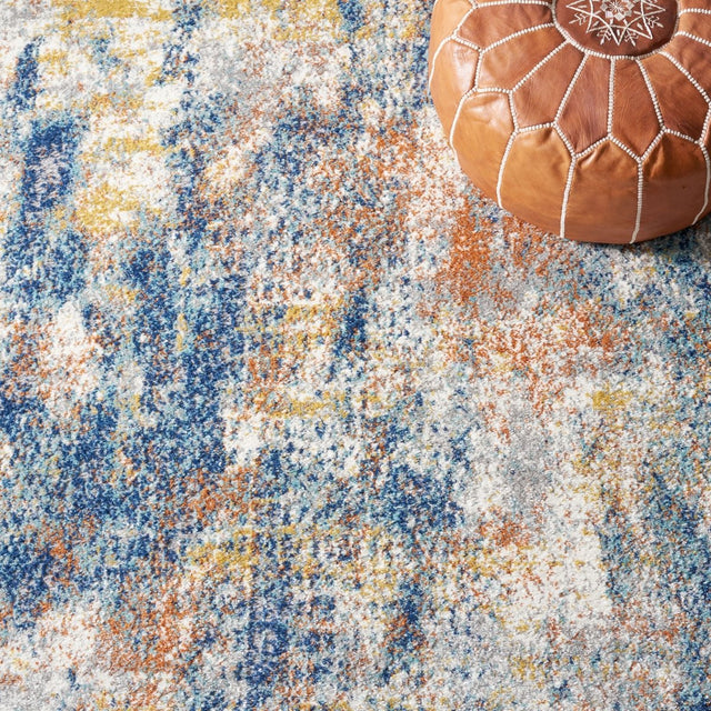 Safavieh Aston Asn704M Navy/Gold Rugs.