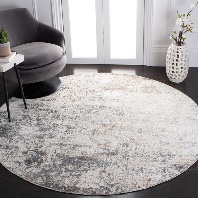 Safavieh Aston Asn705A Ivory/Grey Rug.