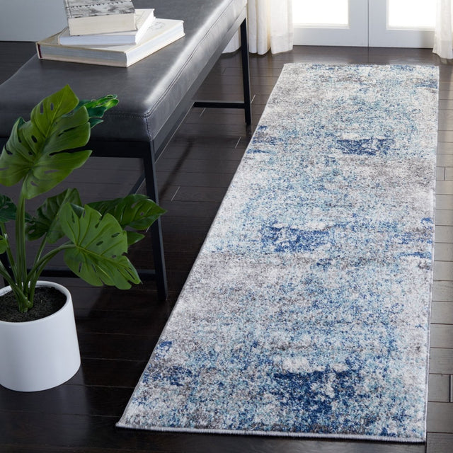 Safavieh Aston Asn705M Light Blue/Grey Rug.