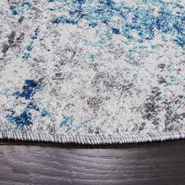 Safavieh Aston Asn705M Light Blue/Grey Rug.