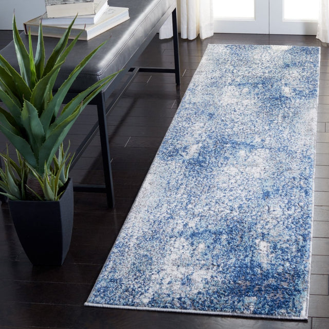 Safavieh Aston Asn706N Navy/Grey Rugs.