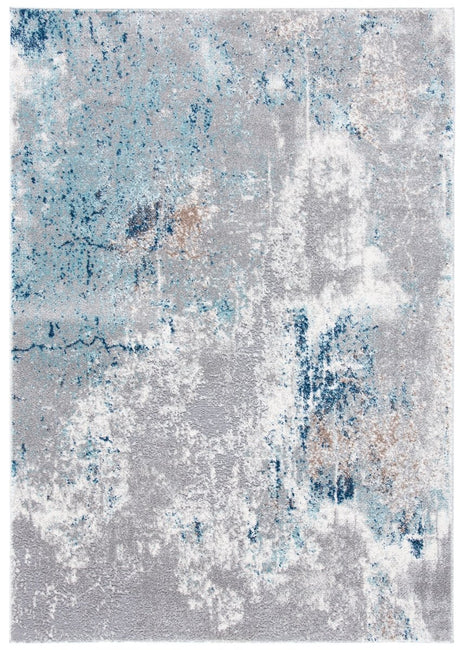Safavieh Aston Asn708F Grey/Blue Rugs.