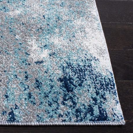 Safavieh Aston Asn708F Grey/Blue Rugs.