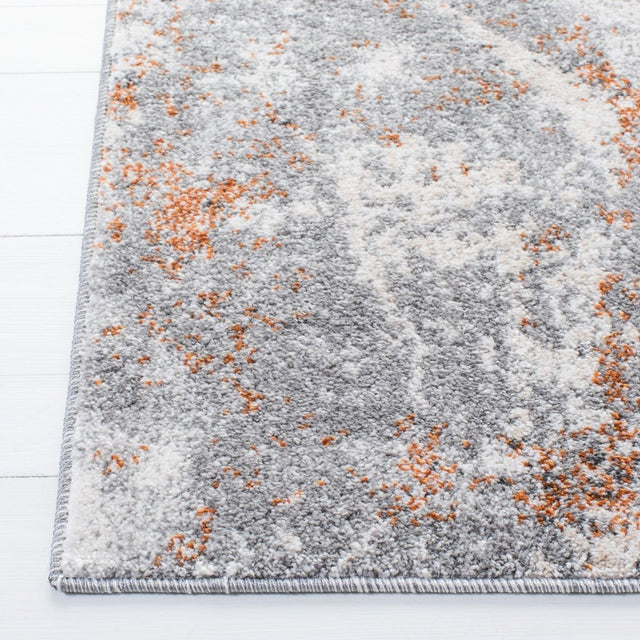 Safavieh Aston Asn708P Grey/Rust Rugs.