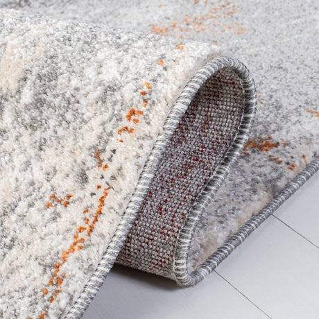 Safavieh Aston Asn708P Grey/Rust Rugs.