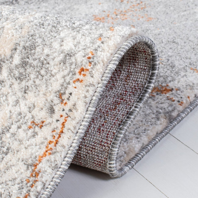 Safavieh Aston Asn708P Grey/Rust Rugs.