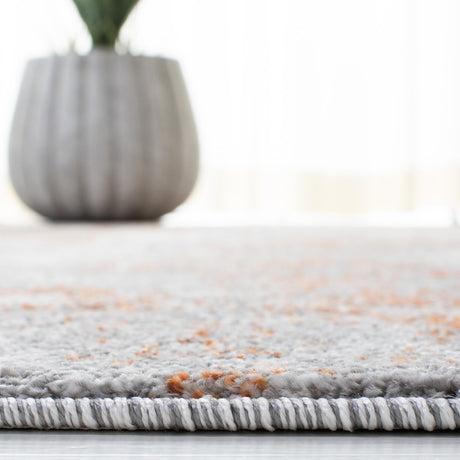 Safavieh Aston Asn708P Grey/Rust Rugs.