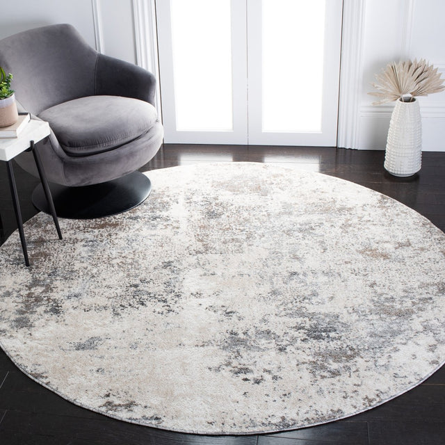 Safavieh Aston Asn710A Ivory/Grey Rug.