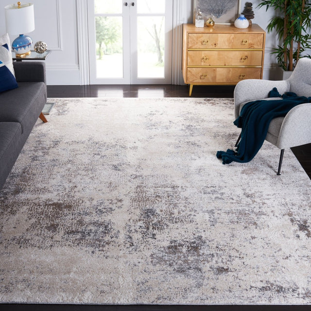 Safavieh Aston Asn710A Ivory/Grey Rug.