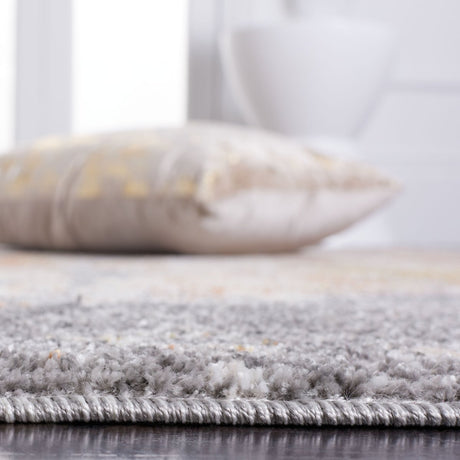 Safavieh Aston Asn710G Grey/Gold Rug.