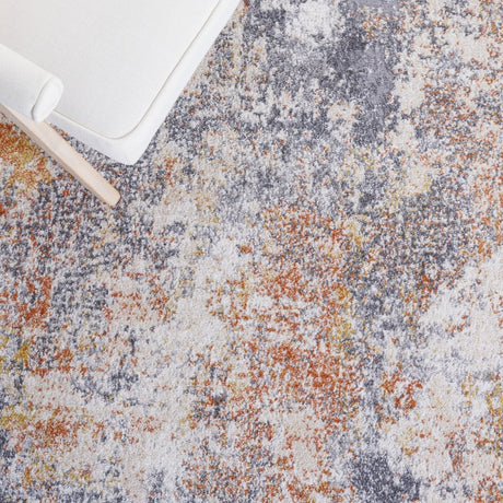 Safavieh Aston Asn710G Grey/Gold Rug.