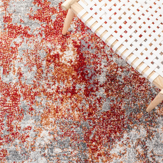 Safavieh Aston Asn710Q Red/Grey Rugs.