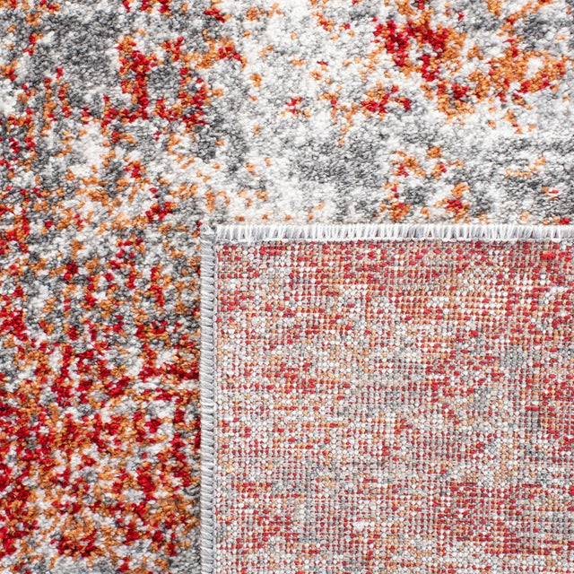 Safavieh Aston Asn710Q Red/Grey Rugs.