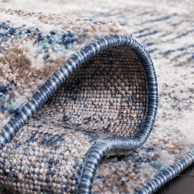 Safavieh Aston Asn712F Grey/Navy Rugs.