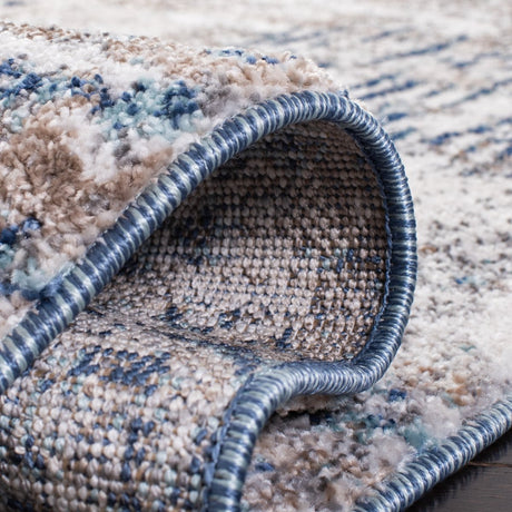 Safavieh Aston Asn712F Grey/Navy Rugs.