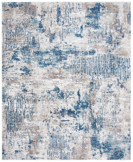 Safavieh Aston Asn712F Grey/Navy Rugs.