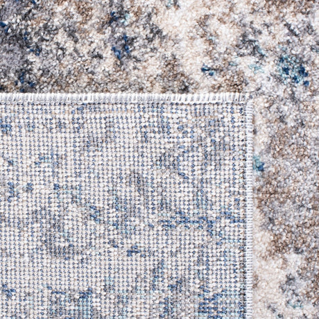 Safavieh Aston Asn718F Grey/Navy Rug.