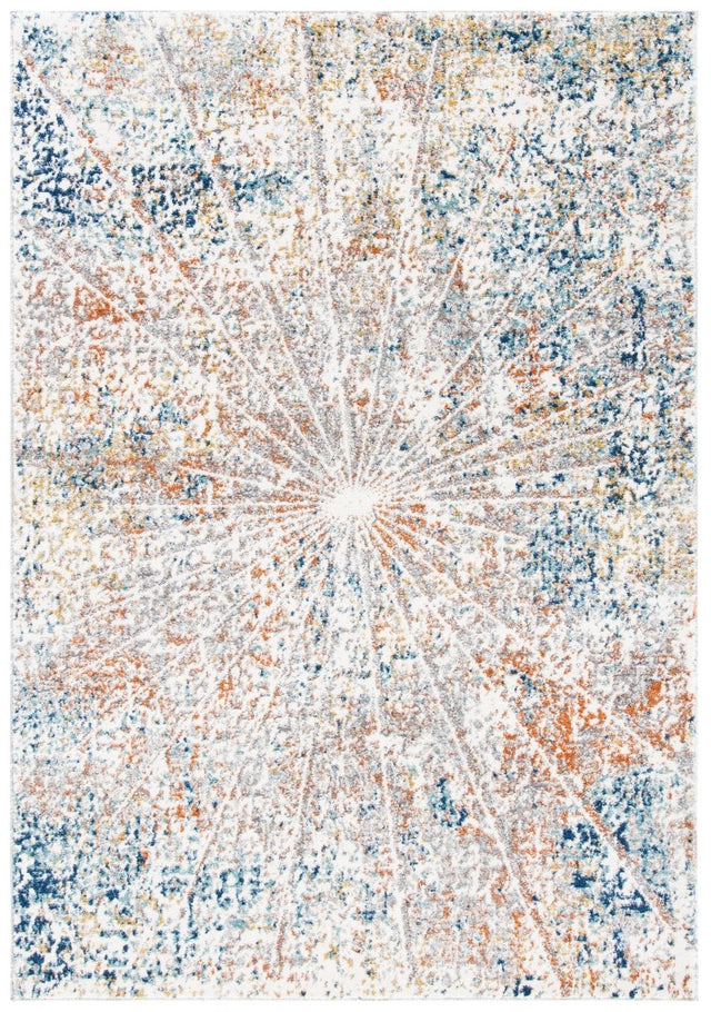 Safavieh Aston Asn728N Ivory/Navy Rugs.