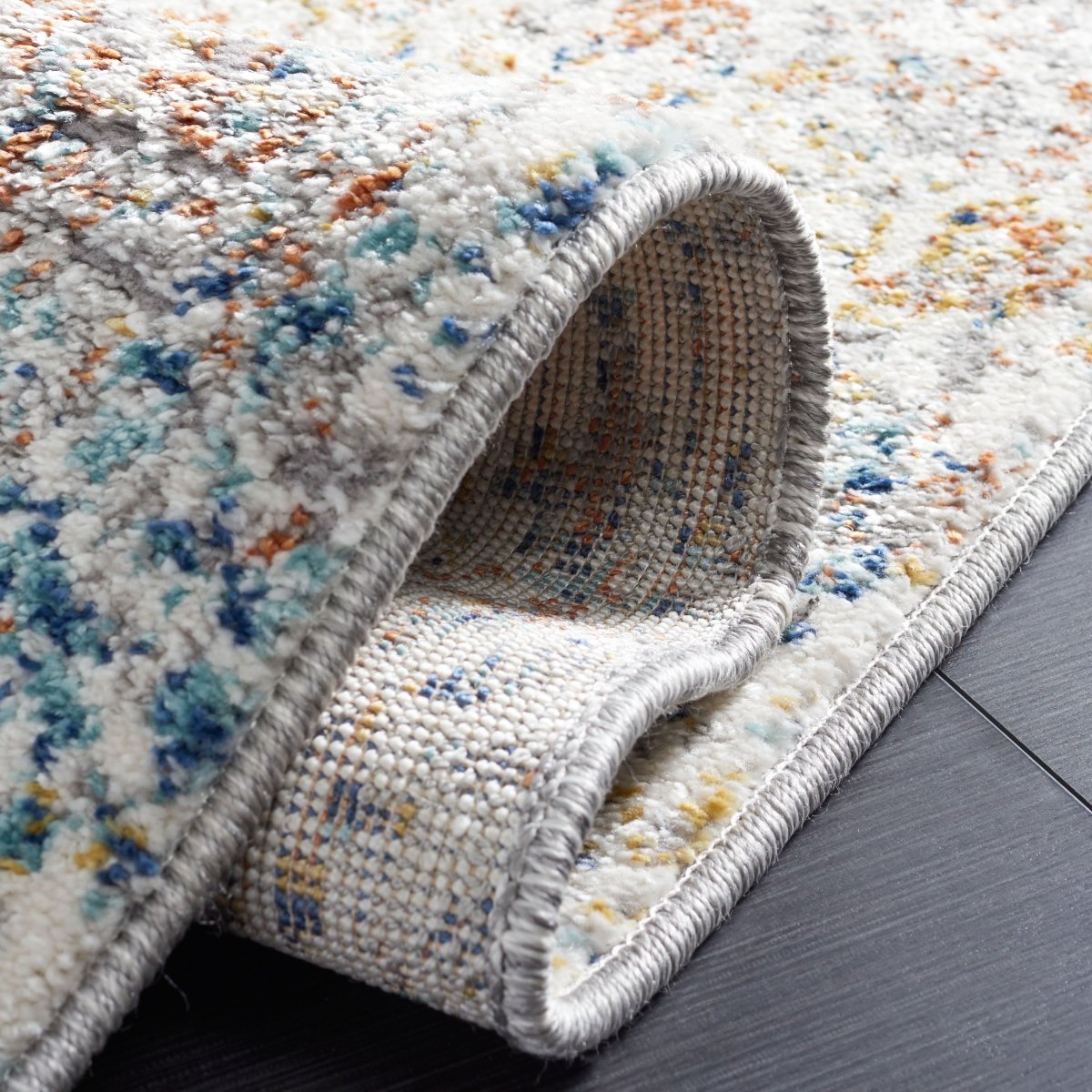 Safavieh Aston Asn728N Ivory/Navy Rugs.
