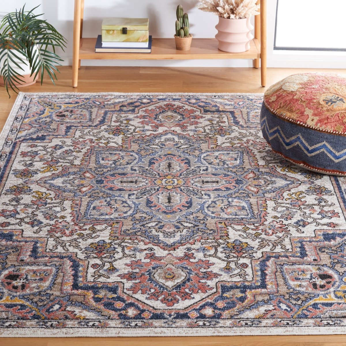 Safavieh Astoria Asa400A Ivory/Beige Rug.