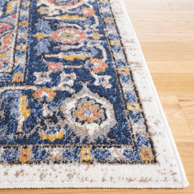 Safavieh Astoria Asa404M Blue/Rust Rug.
