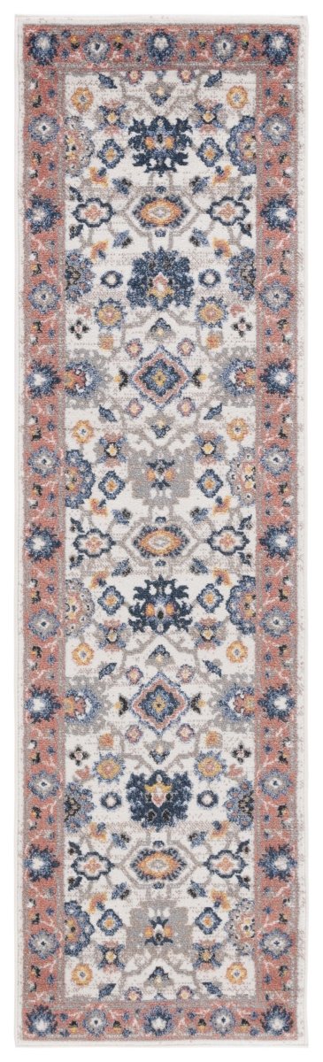 Safavieh Astoria Asa408A Ivory/Rust Rug.