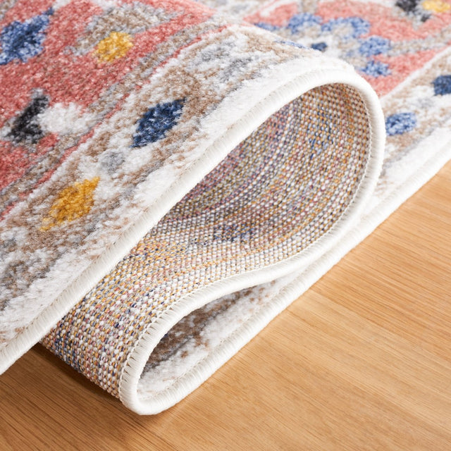 Safavieh Astoria Asa408A Ivory/Rust Rug.