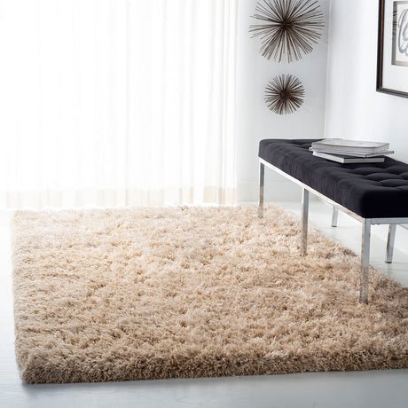 Safavieh Atlantic Shag Atg101B Beige Rugs.