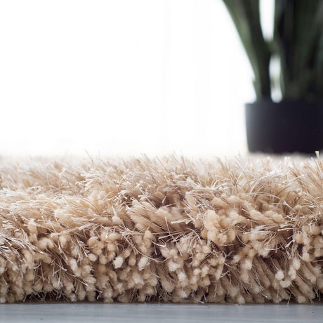 Safavieh Atlantic Shag Atg101B Beige Rugs.