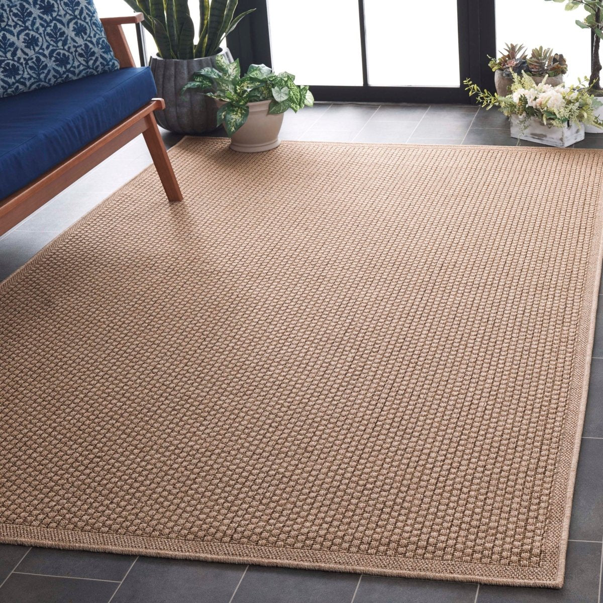 Safavieh Atrium Sisal Atm102B Beige Rug.