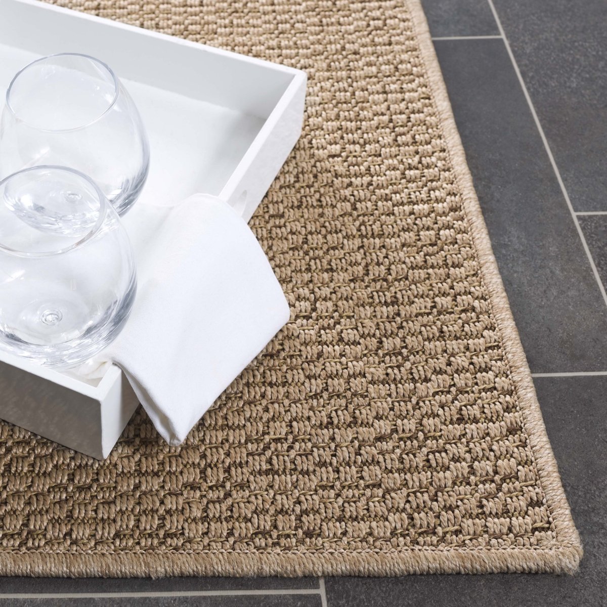 Safavieh Atrium Sisal Atm103B Beige Rug.
