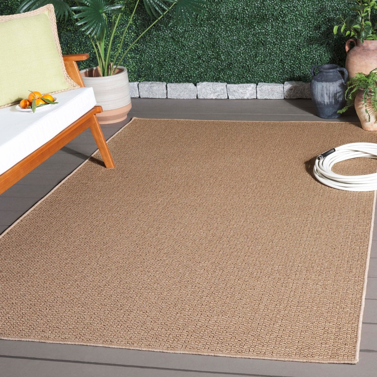 Safavieh Atrium Sisal Atm103B Beige Rug.