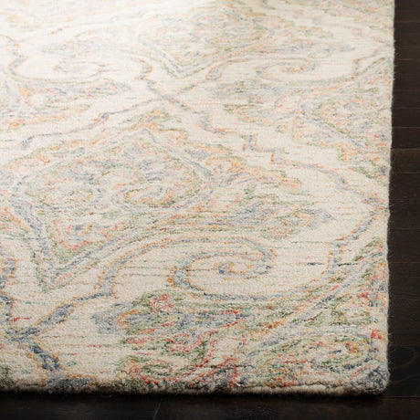 Safavieh Aubusson Aub103A Ivory / Green Rugs.