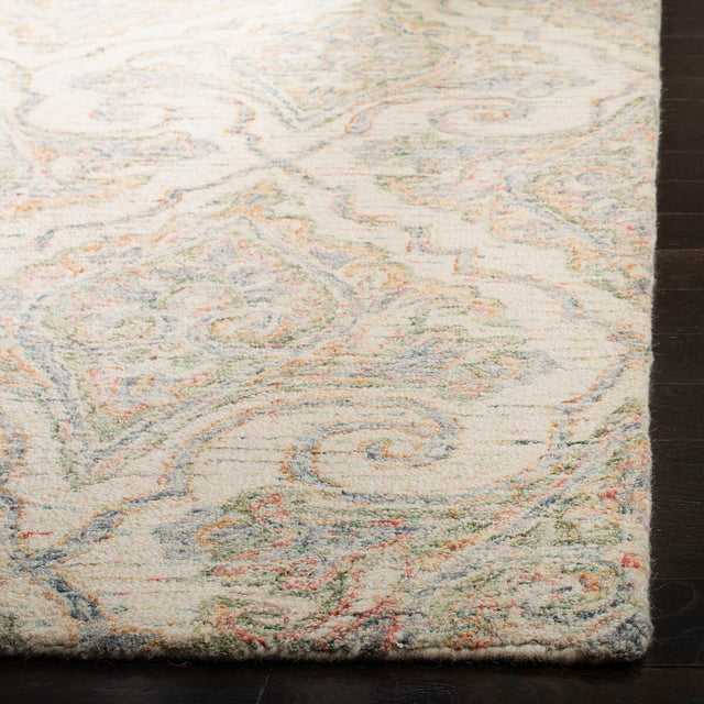 Safavieh Aubusson Aub103A Ivory / Green Rugs.