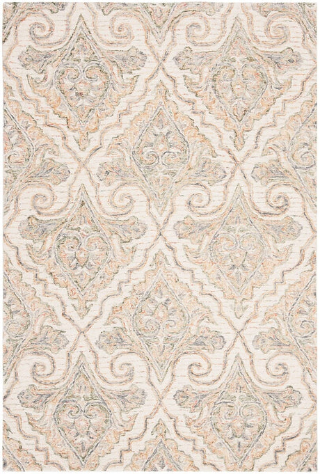 Safavieh Aubusson Aub103A Ivory / Green Rugs.