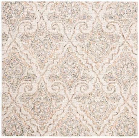 Safavieh Aubusson Aub103A Ivory / Green Rugs.