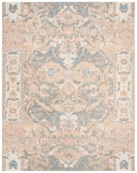 Safavieh Aubusson Aub104Y Ivory / Sage Rugs.