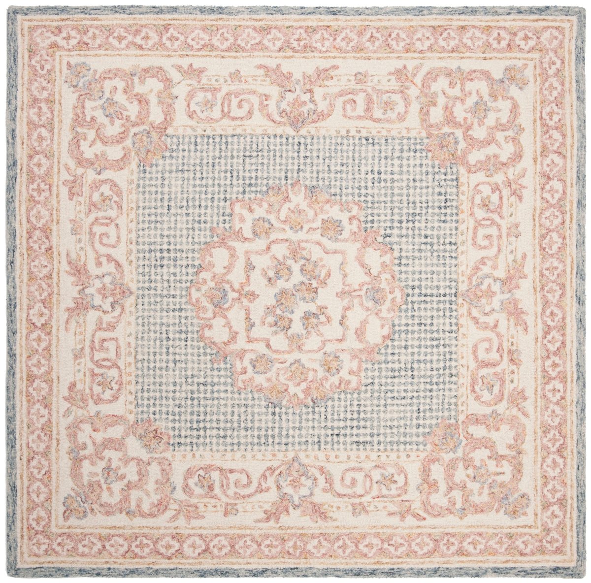 Safavieh Aubusson Aub106M Blue/Ivory Rugs.