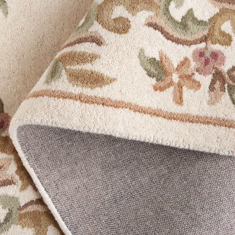 Safavieh Aubusson Aub301A Ivory/Green Rug.