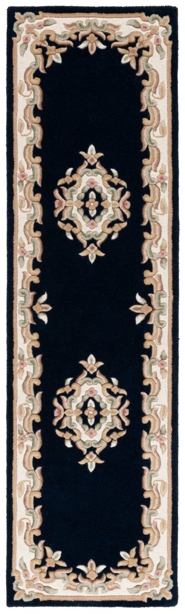 Safavieh Aubusson Aub301N Navy/Ivory Rug.
