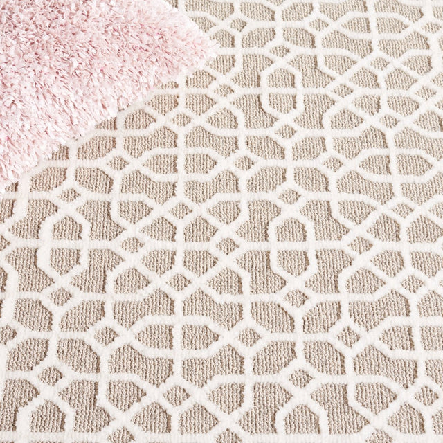 Safavieh Audrey Aud103E Taupe/Ivory Rug.