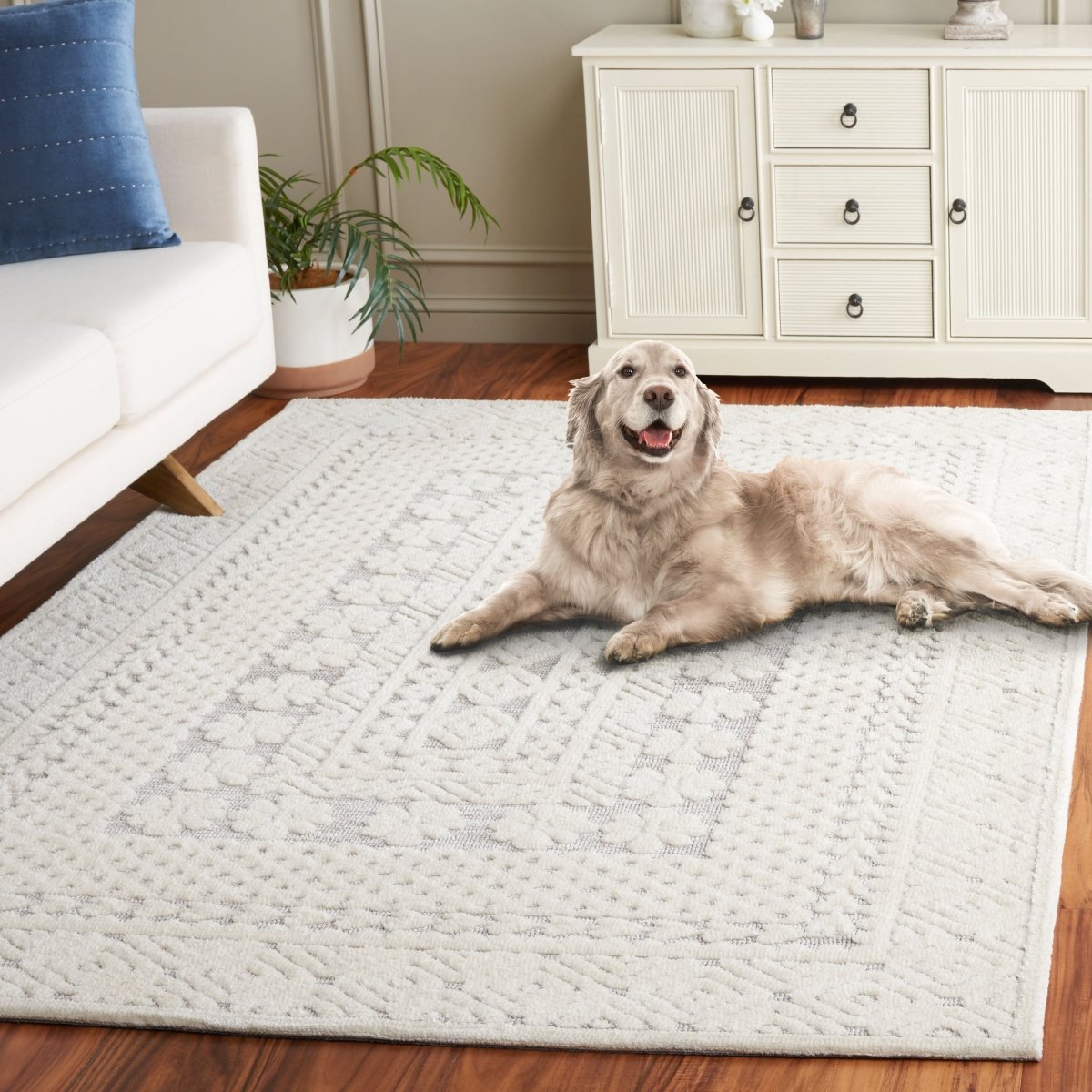Safavieh Audrey Aud105F Grey/Ivory Rug.
