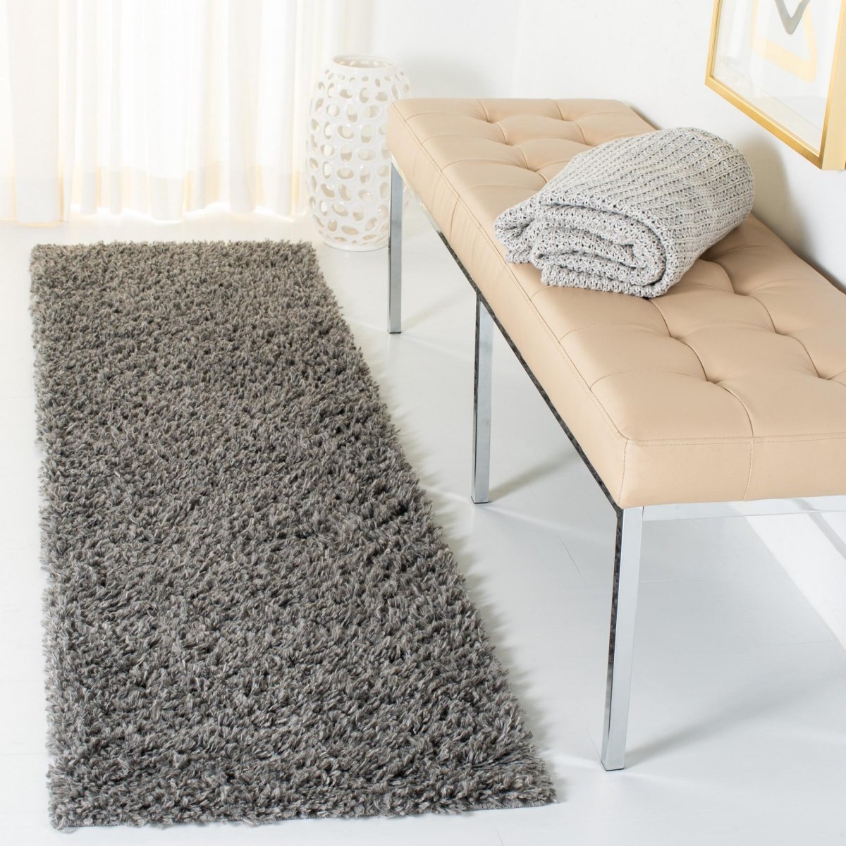 Safavieh August Shag Aug200F Grey Rugs.