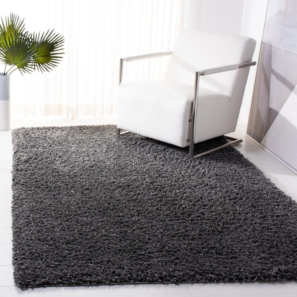 Safavieh August Shag Aug200H Charcoal Rugs.