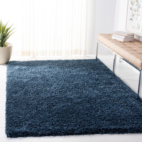 Safavieh August Shag Aug200M Navy Rugs.
