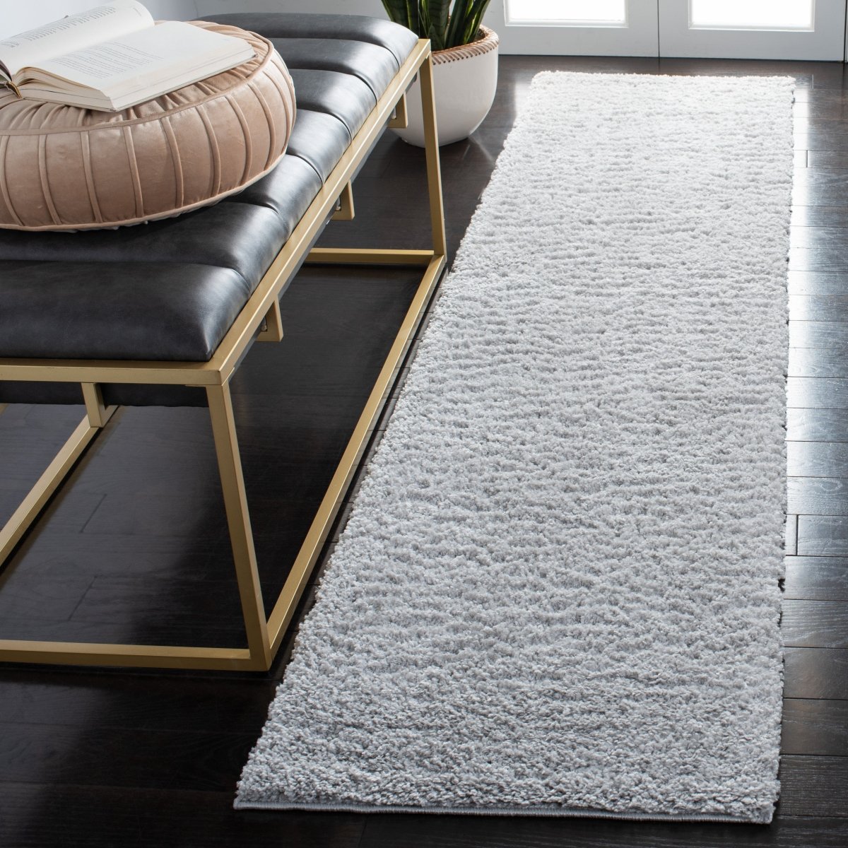 Safavieh August Shag Aug511F Light Grey Rugs.