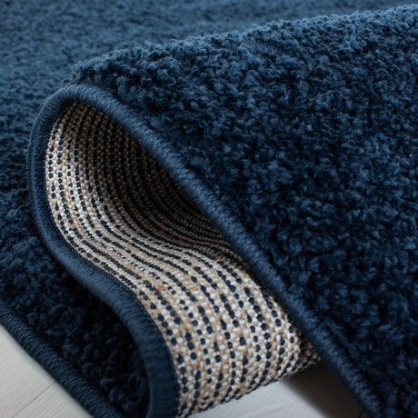 Safavieh August Shag Aug553M Navy Rugs.