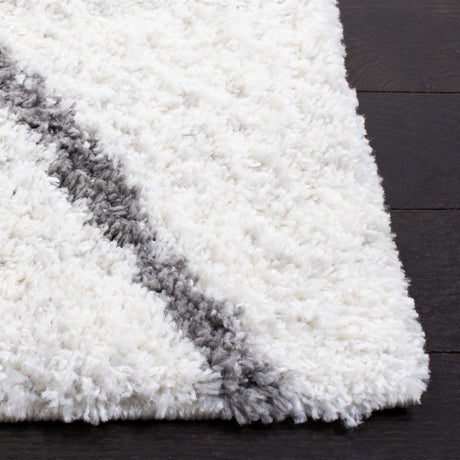 Safavieh August Shag Aug582A Ivory/Grey Rugs.