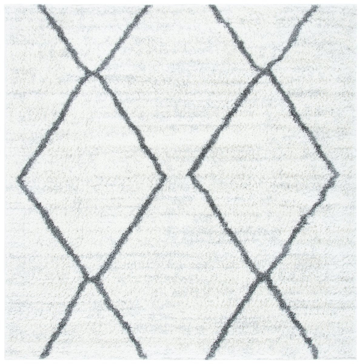 Safavieh August Shag Aug582A Ivory/Grey Rugs.