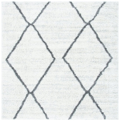 Safavieh August Shag Aug582A Ivory/Grey Rugs.